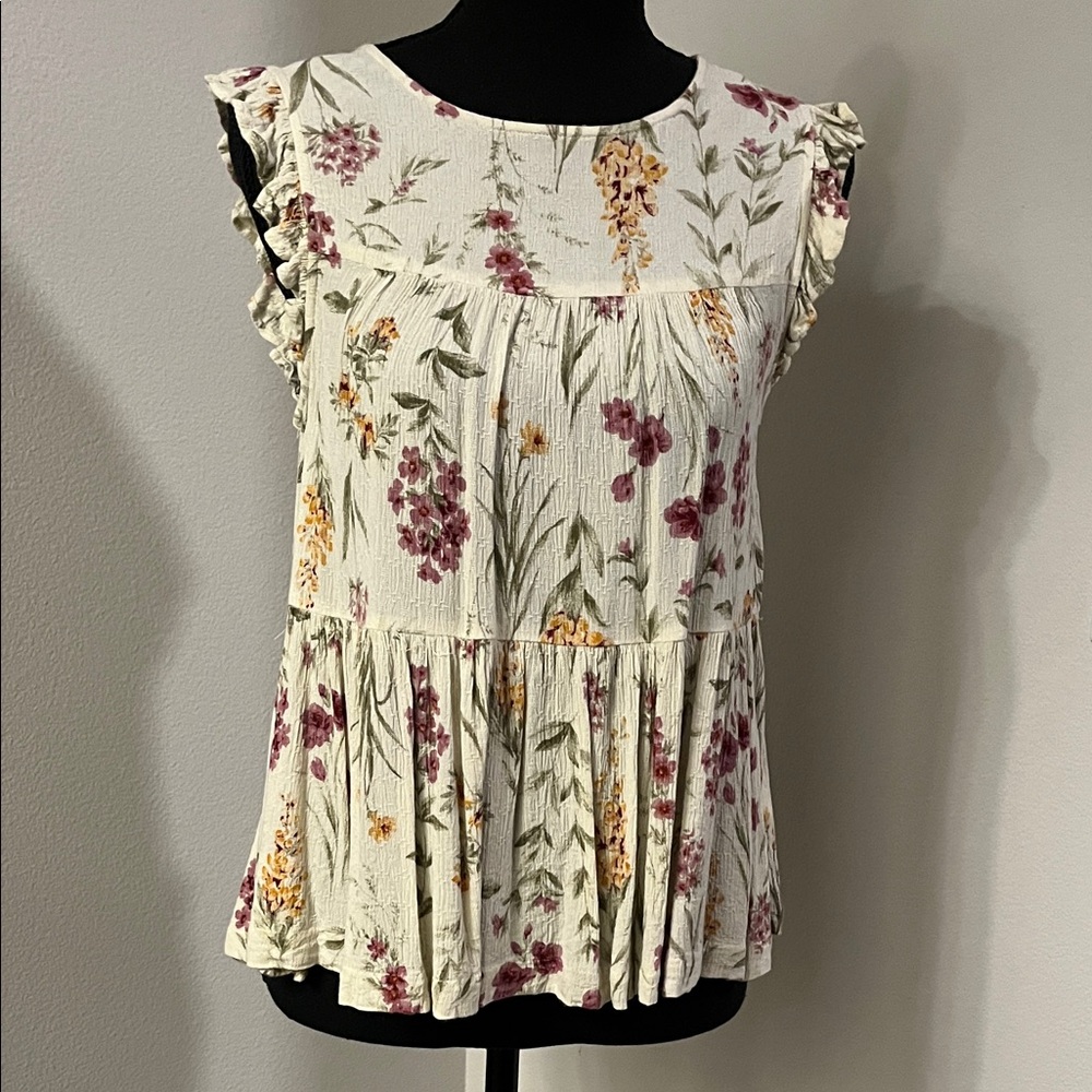American Eagle Outfitters Floral Print Blouse